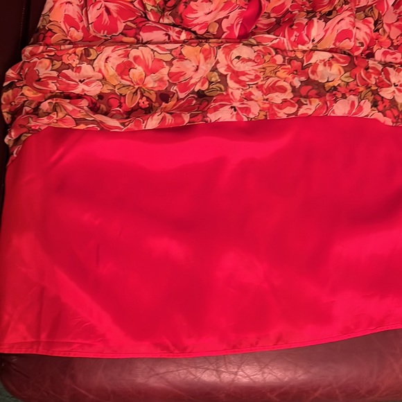 COLDWATER CREEK LINED SUNDRESS SIZE 12P 100% SILK, LINING 100% ACETATE VGUC - Picture 7 of 7